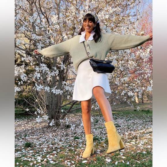 Sam Edelman yellow suede Codie boots - Picture 11 of 11